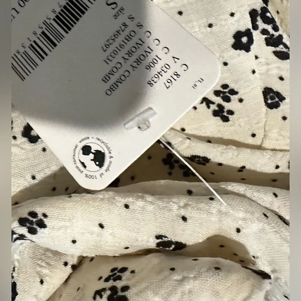 Free People NWT Coming Home Romper size small - Picture 3 of 5